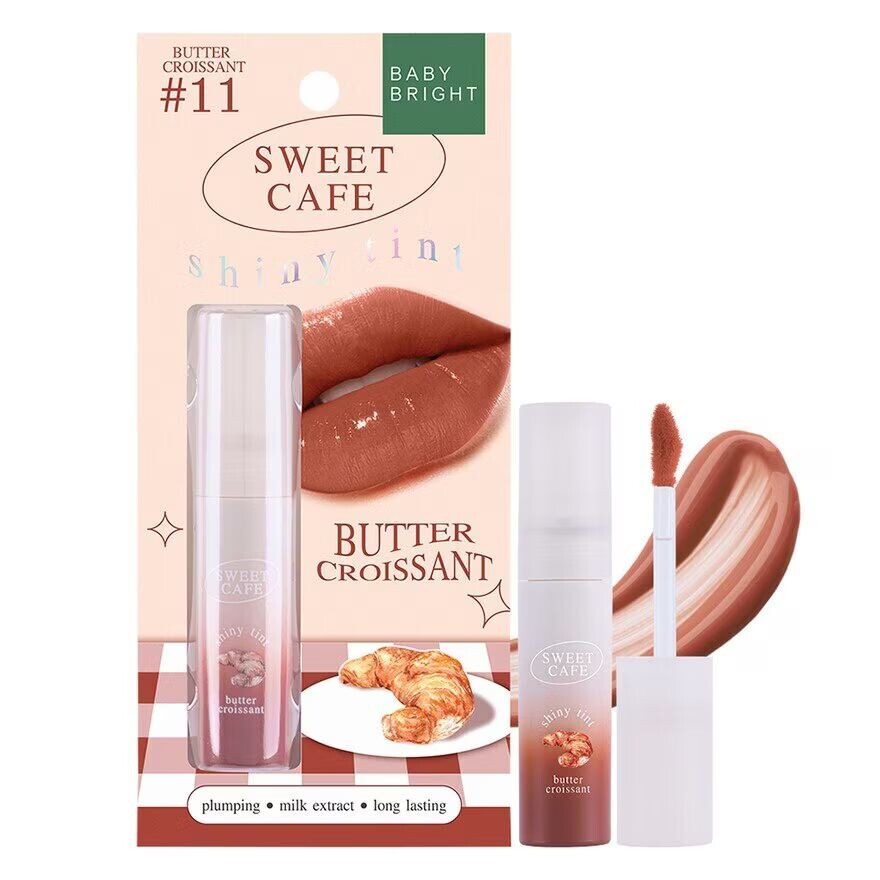 

Baby Bright Sweet Cafe Shiny Tint 2,8г 11 Круассан с маслом, Butter Croissant