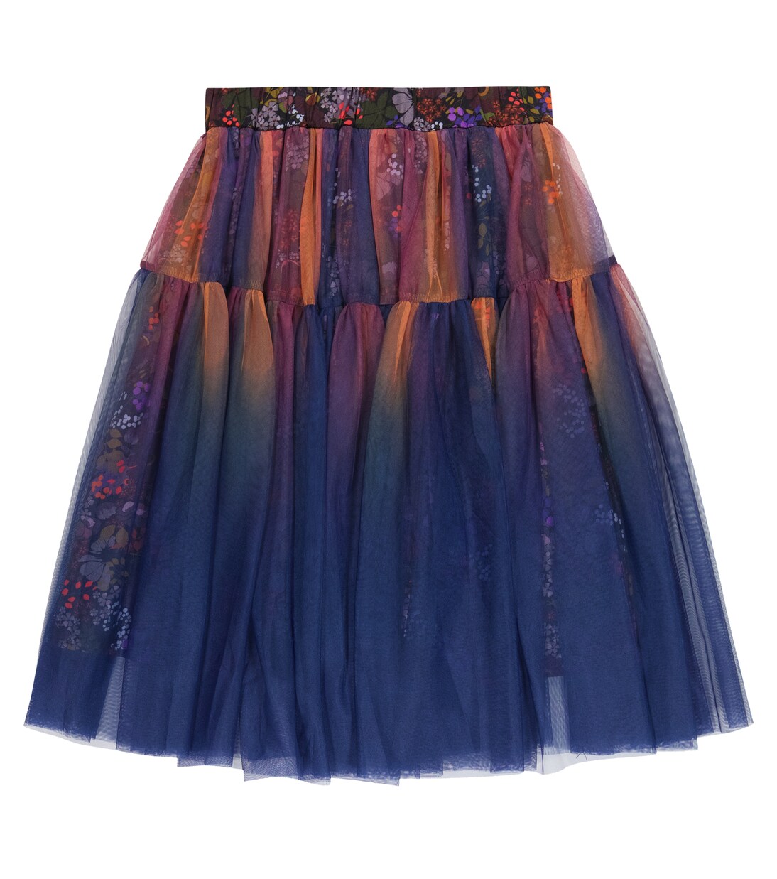 

Юбка из цветочного джерси и тюля Paade Mode, Juilliard Purple
