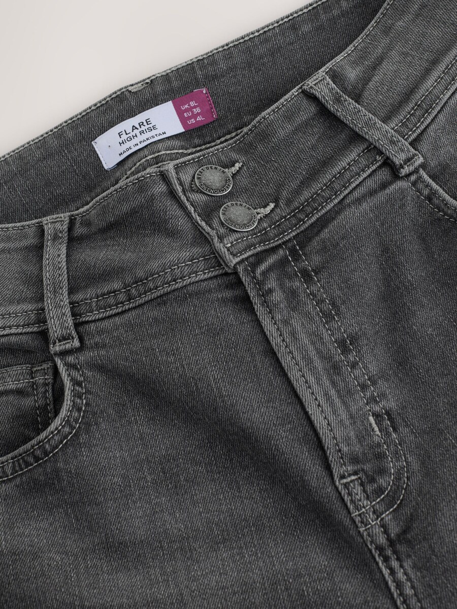Расклешенные джинсы Next, Grey Denim — фото 2