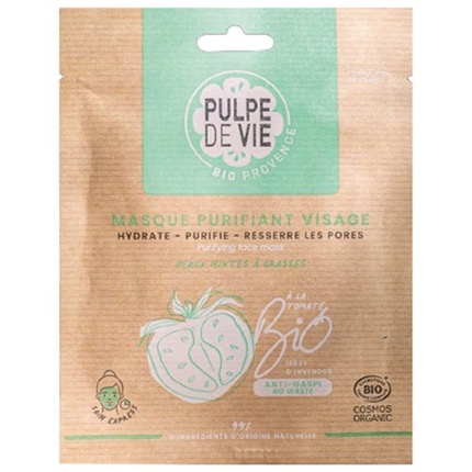 

Маска для лица Pulpe De Vie Purifying Pina Tomato Organic