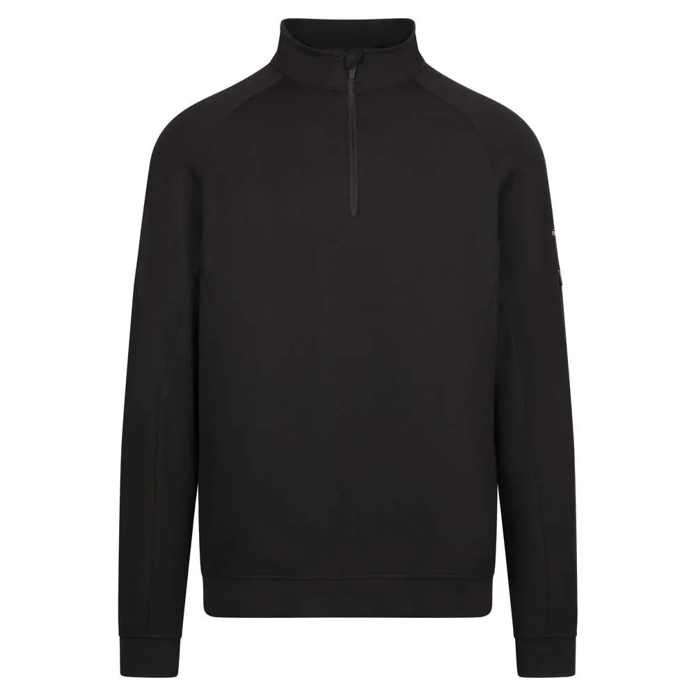 

Толстовка Trespass Zakery half zip, черный