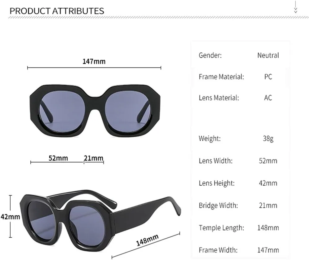 

Ретро-солнцезащитные очки для женщин в винтажном стиле с маленькой многоугольной оправой, модные солнцезащитные очки с защитой от УФ-излучения UV400 KTUCN, Brown