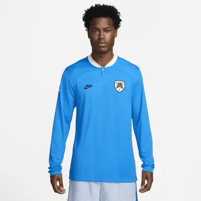 

Футболка Nike Giannis, цвет Photo Blue/Barely Volt/Black