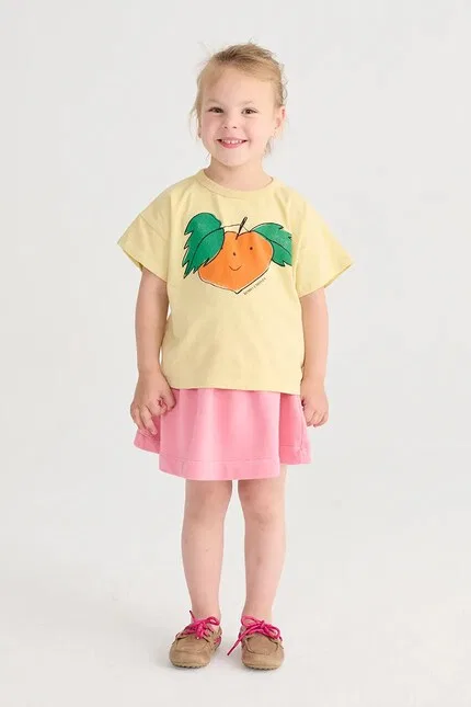 Юбка хлопковая Bobo Choses, розовый