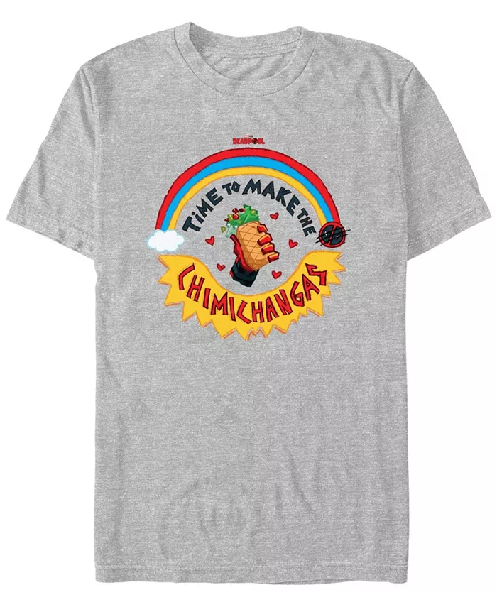 

Мужская футболка с коротким рукавом Make The Chimichangas Fifth Sun, серый