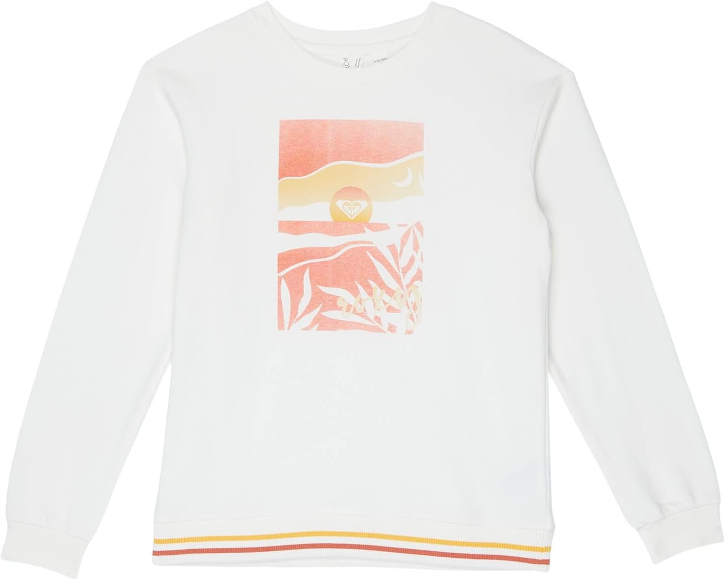 

Толстовка Roxy Dababy Sweatshirt, цвет Snow White