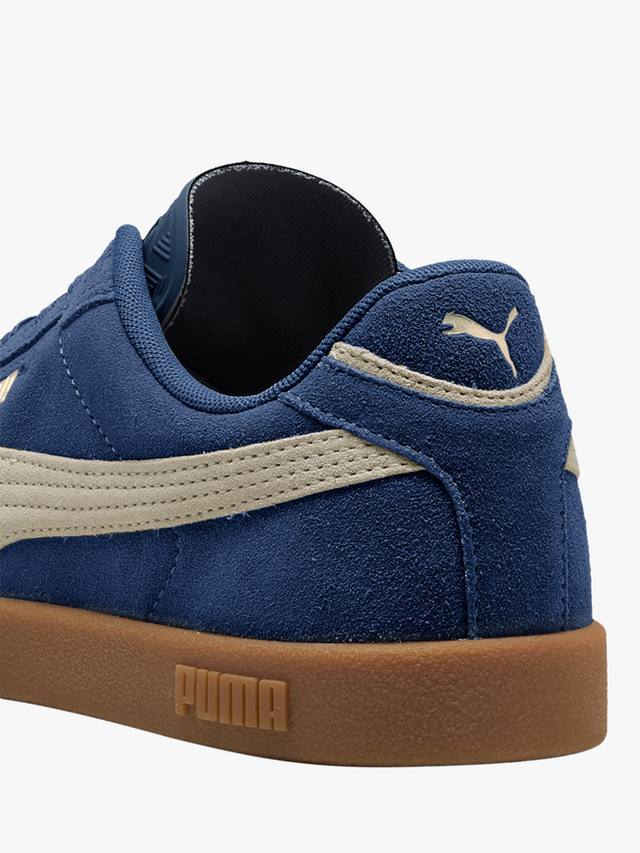 Club II Era замшевые шнурованные кроссовки PUMA, Blue/Beige — фото 3