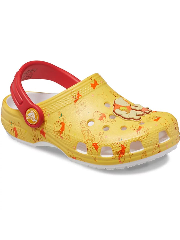

Сабо Crocs, цвет gelb/rot