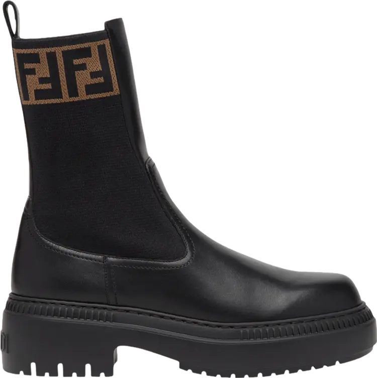 Кроссовки Fendi Wmns Domino 'Black', черный