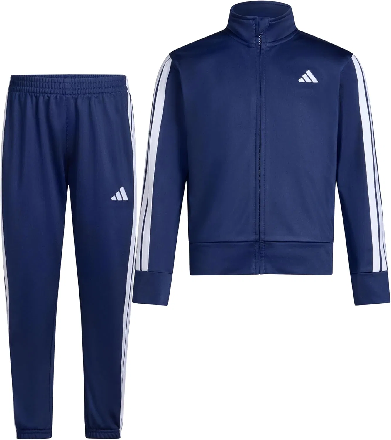 Детский спортивный костюм adidas, куртка и брюки, 2 предмета, Dk Blue