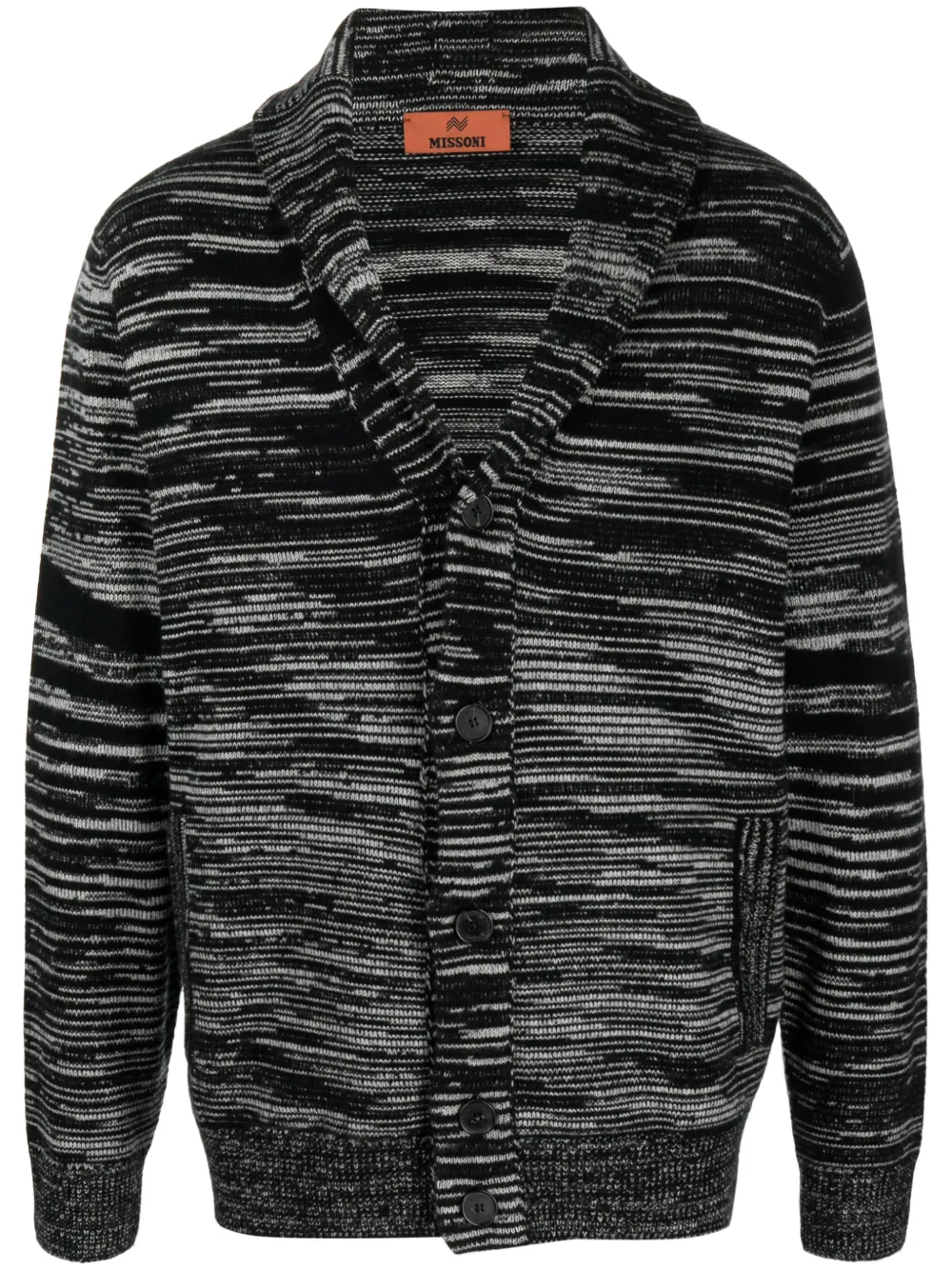

Кашемировый кардиган в полоску Missoni, черный