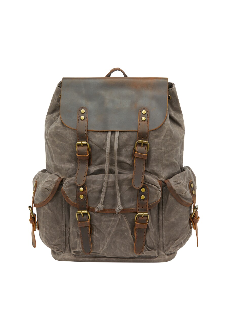 

Рюкзак DreiMaster Vintage, серо-коричневый