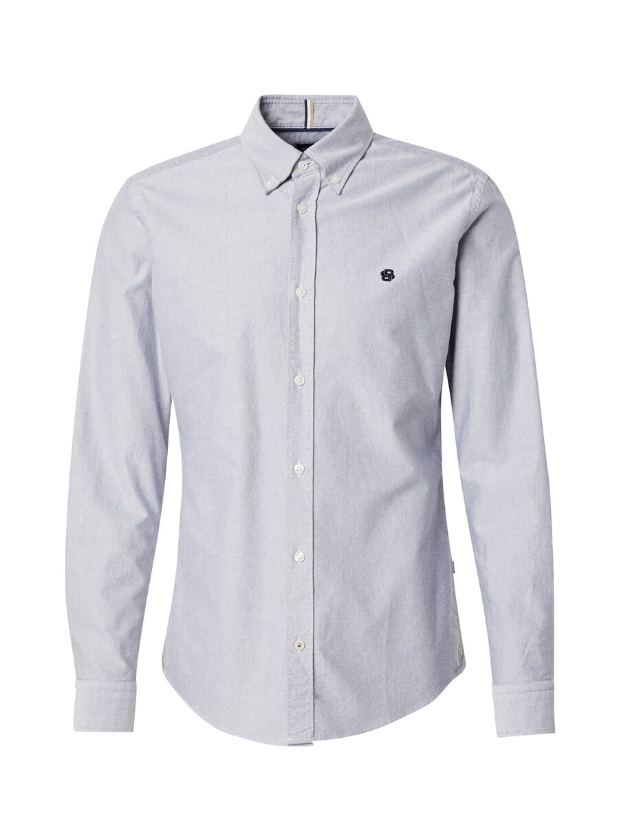 

Рубашка Slim Fit на пуговицах BOSS ROAN, пастельный синий