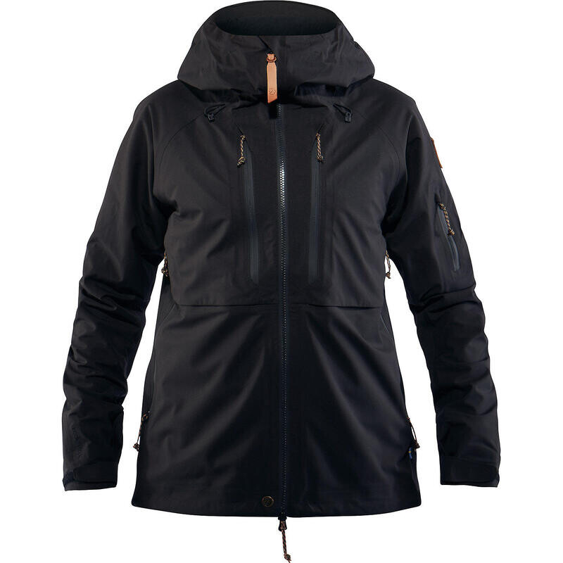 

Куртка уличная Fjallraven, черный/серый