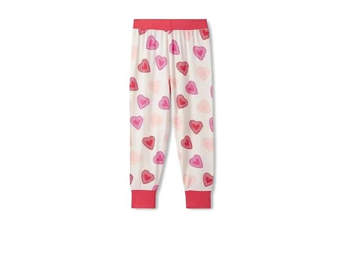 Пижама Bamboo Pajamas Set Hatley Kids, Off-White — фото 3