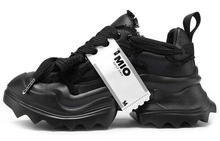 

Кроссовки MIO Chunky Sneakers Women's Low-top Black, черный