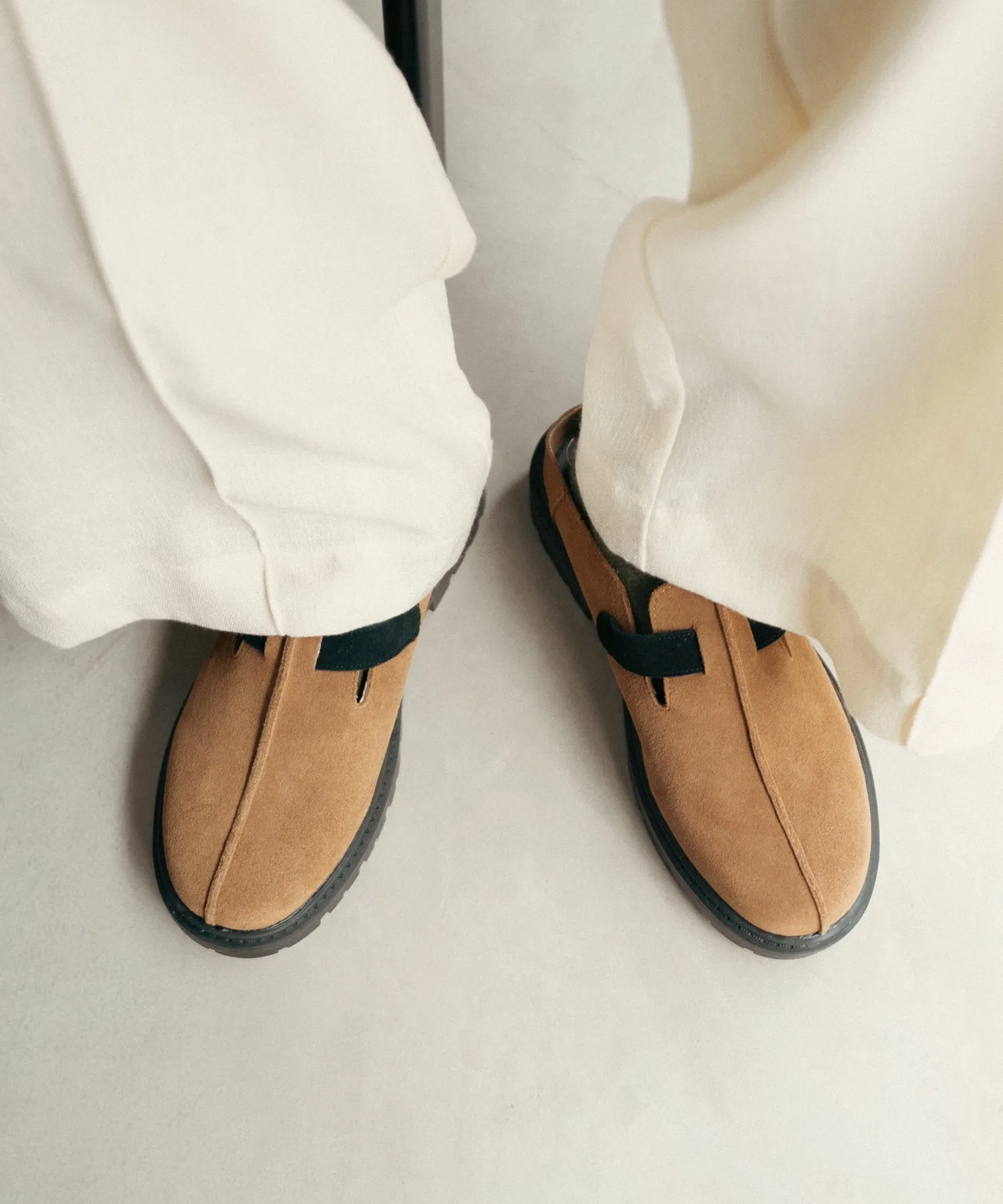 Мужские сабо cii Split Leather Mule Sabot — фото 3