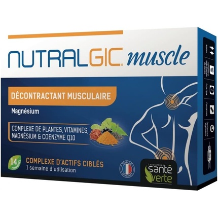 

Green Health Nutralgic Добавка для мышц 14 таблеток Santé Verte