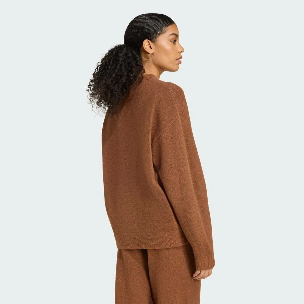 Вязаный свитер Originals Athletic Dept. Adidas, brown — фото 2