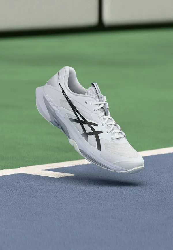 Теннисные кроссовки solution speed 4 all-terrain Asics, White/Black