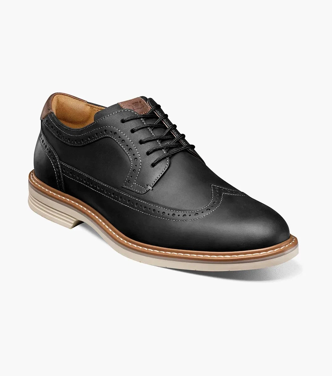 

Мужские черные туфли-оксфорды Florsheim Norwalk 13414-010 с заклепками GAL1438 Florsheim, черный
