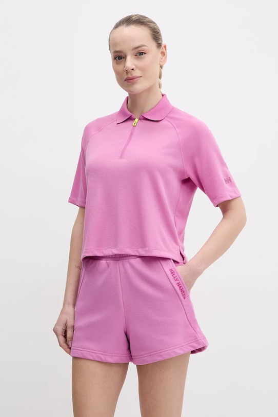 

Поло Helly Hansen, розовый