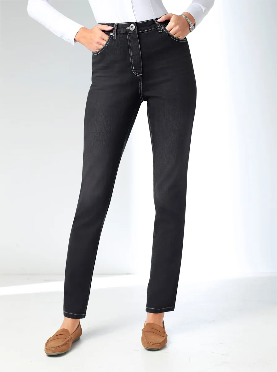 

Удобные джинсы Classic Basics (1 шт.), черный