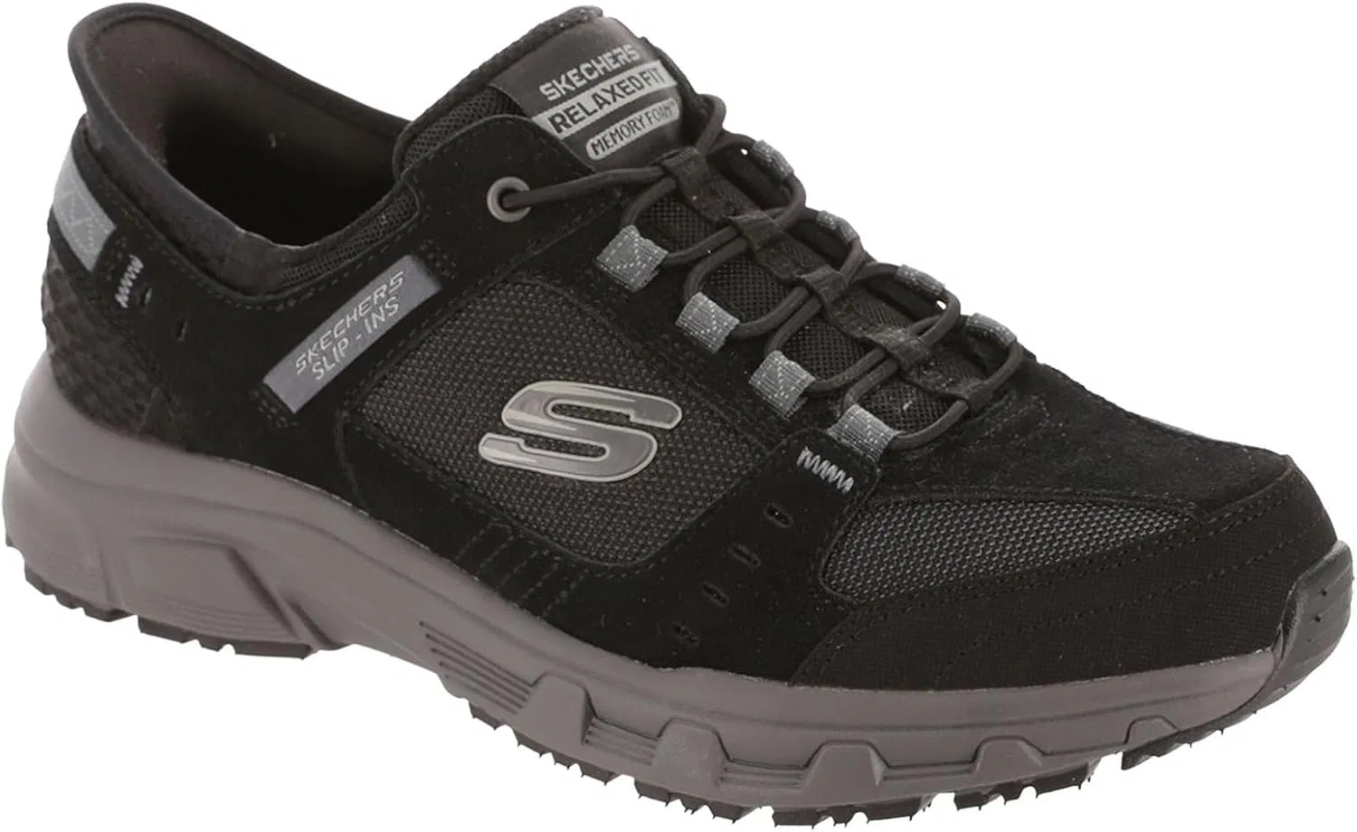 Мужские походные кроссовки Skechers Oak Canyon, неизменно выигрывающие в категории "Лучший выбор", Black — фото 2