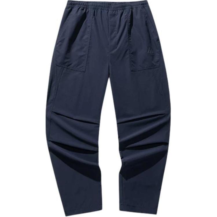 

ANTA Коллекция Earthy Shell 2.0 Outdoor спортивные вязаные брюки мужские Midnight Blue