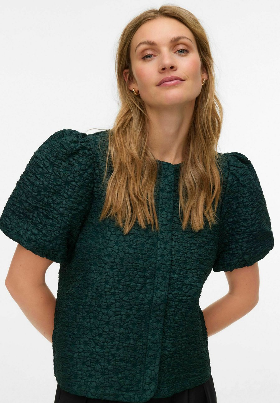 

Блуза Vero Moda Blouse, Pine Grove/Mottled Dark Green