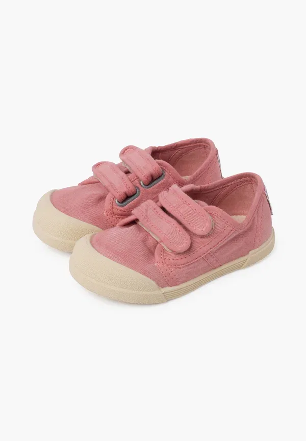 Пинетки Pisamonas Puntera barefoot cierre adherente baby shoes, розовый старый — фото 2