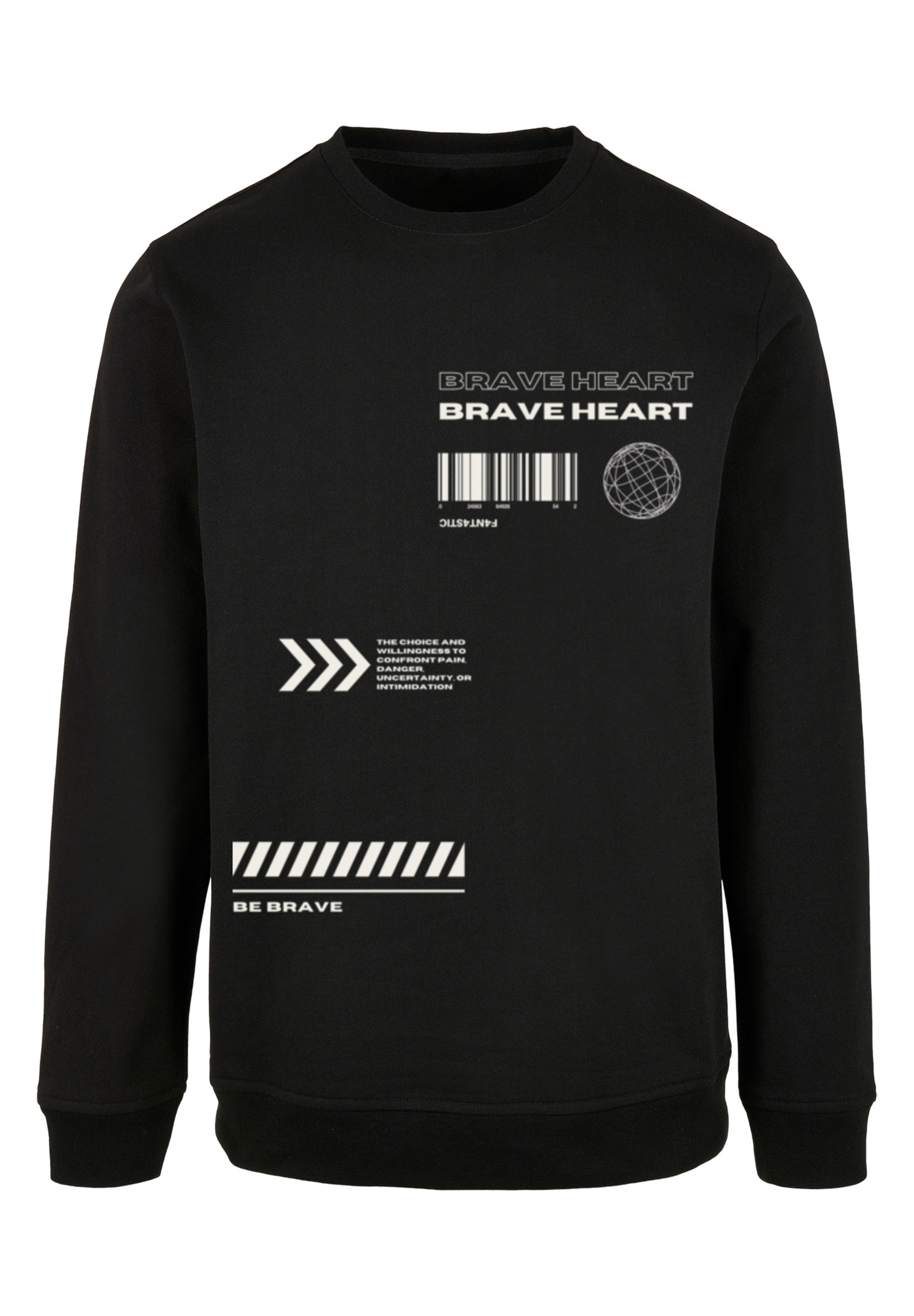 

Пуловер F4NT4STIC Sweatshirt Brave Heart CREWNECK, черный