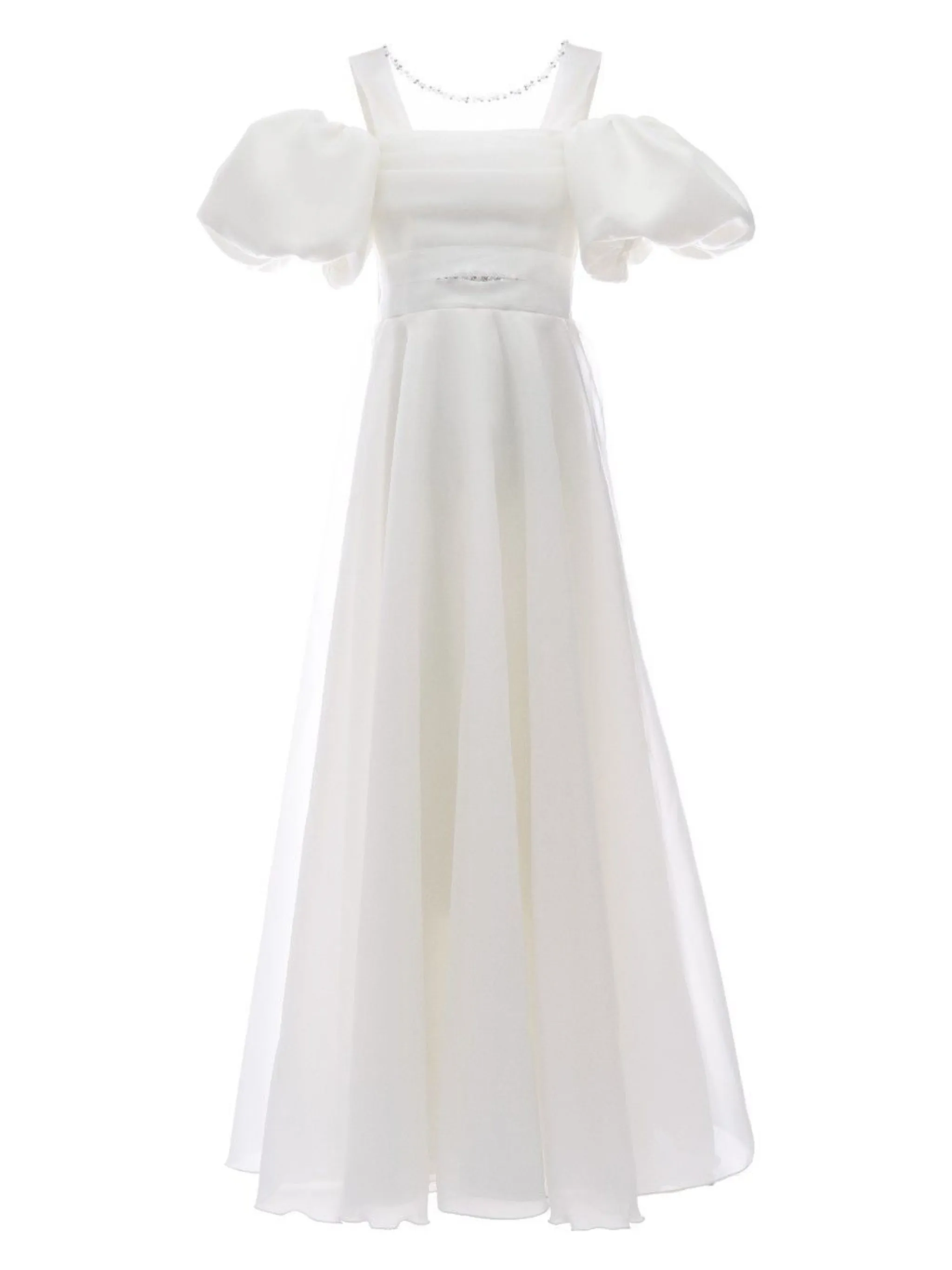 

Платье с объемными рукавами Tulleen, белый