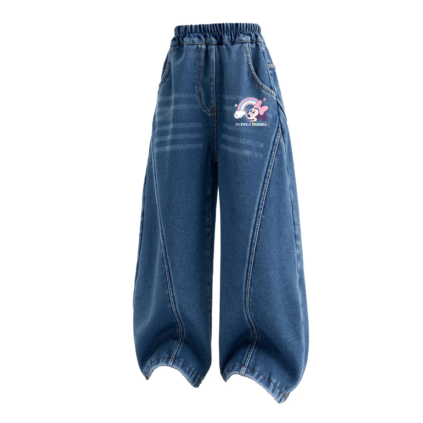 Детские джинсы Disney, [Thickened and Fleece-Lined]Dido K Denim Blue