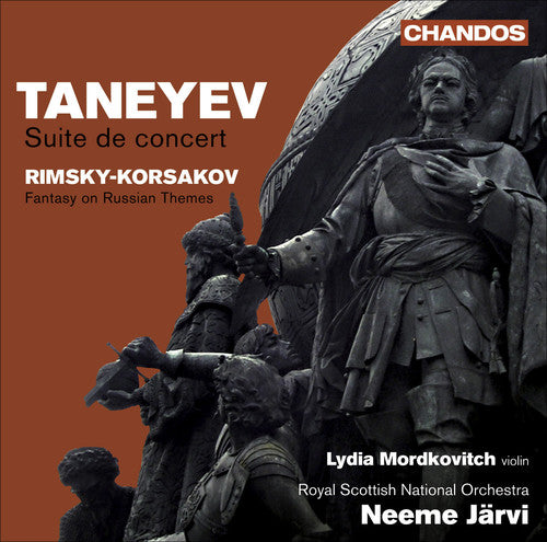 

CD диск Taneyev / Mordkovitch / Rsno / Jarvi: Suite de Concert / Fantasy on Russian Themes