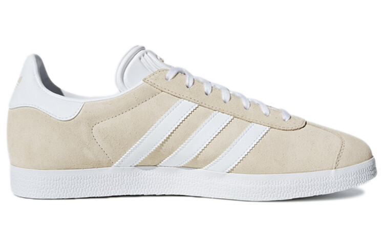 Кроссовки Adidas Originals Gazelle Series Skateboarding Unisex, белый/светло-серый — фото 2