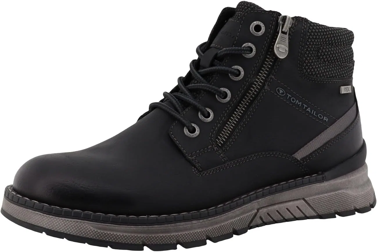 Мужские модные ботинки TOM TAILOR 8480020002, Black