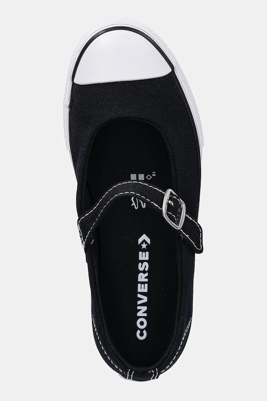 Детские кеды Chuck Taylor All Star Dainty Mary Jane Converse, черный — фото 4
