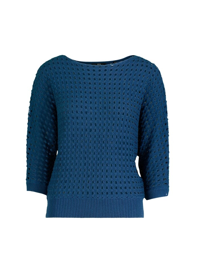 

Пуловер Zero Pullover mit Lochmuster, цвет Ensign Blue