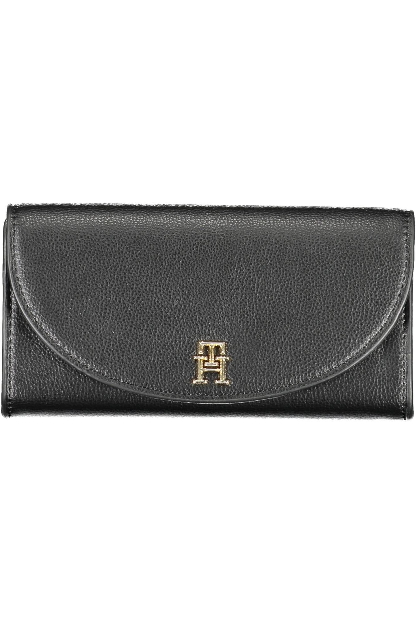 

Черный женский кошелек из полиуретана Tommy Hilfiger