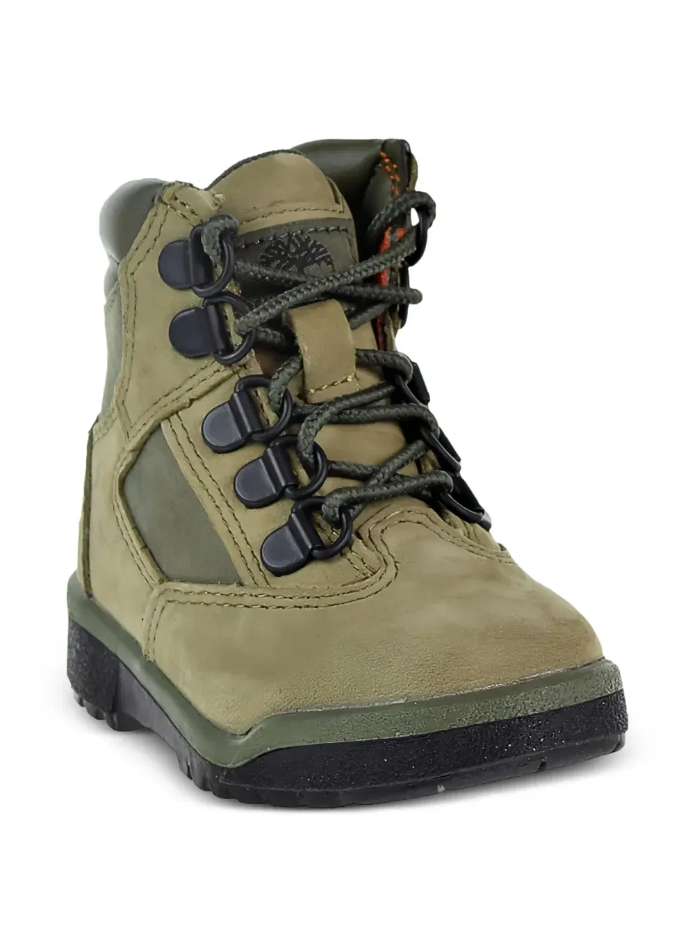Кожаные полевые сапоги Timberland Kids, зеленый