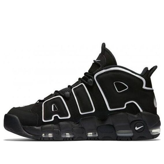 

Кроссовки air more uptempo 'black' 2016 Nike, черный