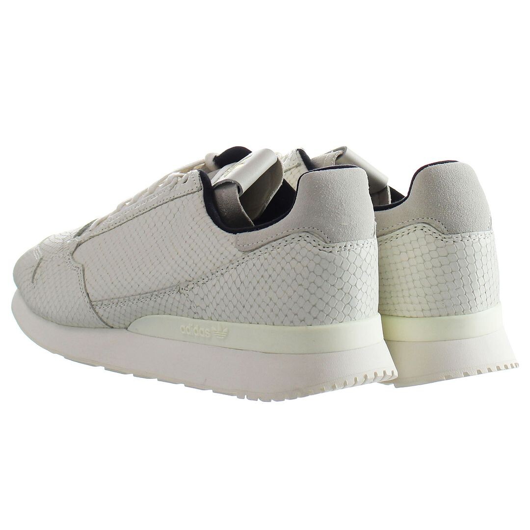 Zx 500 og змеиные кроссовки из белого цвета Adidas, бежевый — фото 3