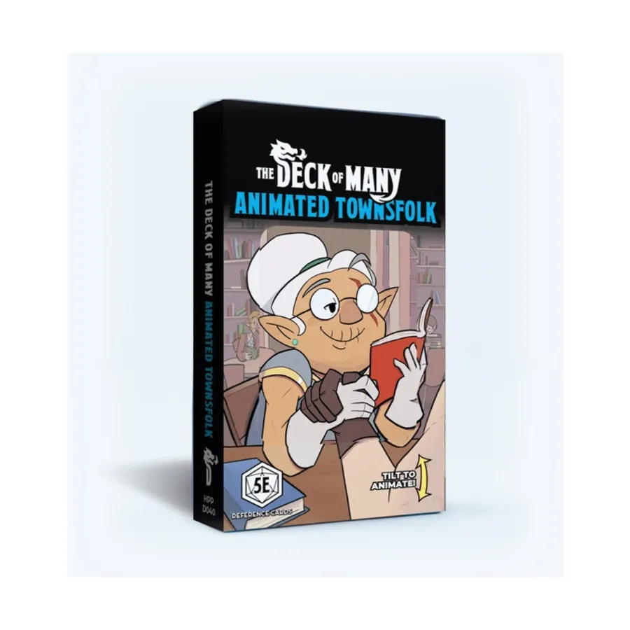 

Бокс-сет Deck of Many Animated Townsfolk, 5e Animated Spell & Reference Cards