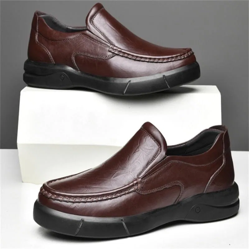 Лоферы повседневные Round-Toe Flat-Soled Oxford Shoes, White-patch Five-pointed Star4 ZYQHMY — фото 2