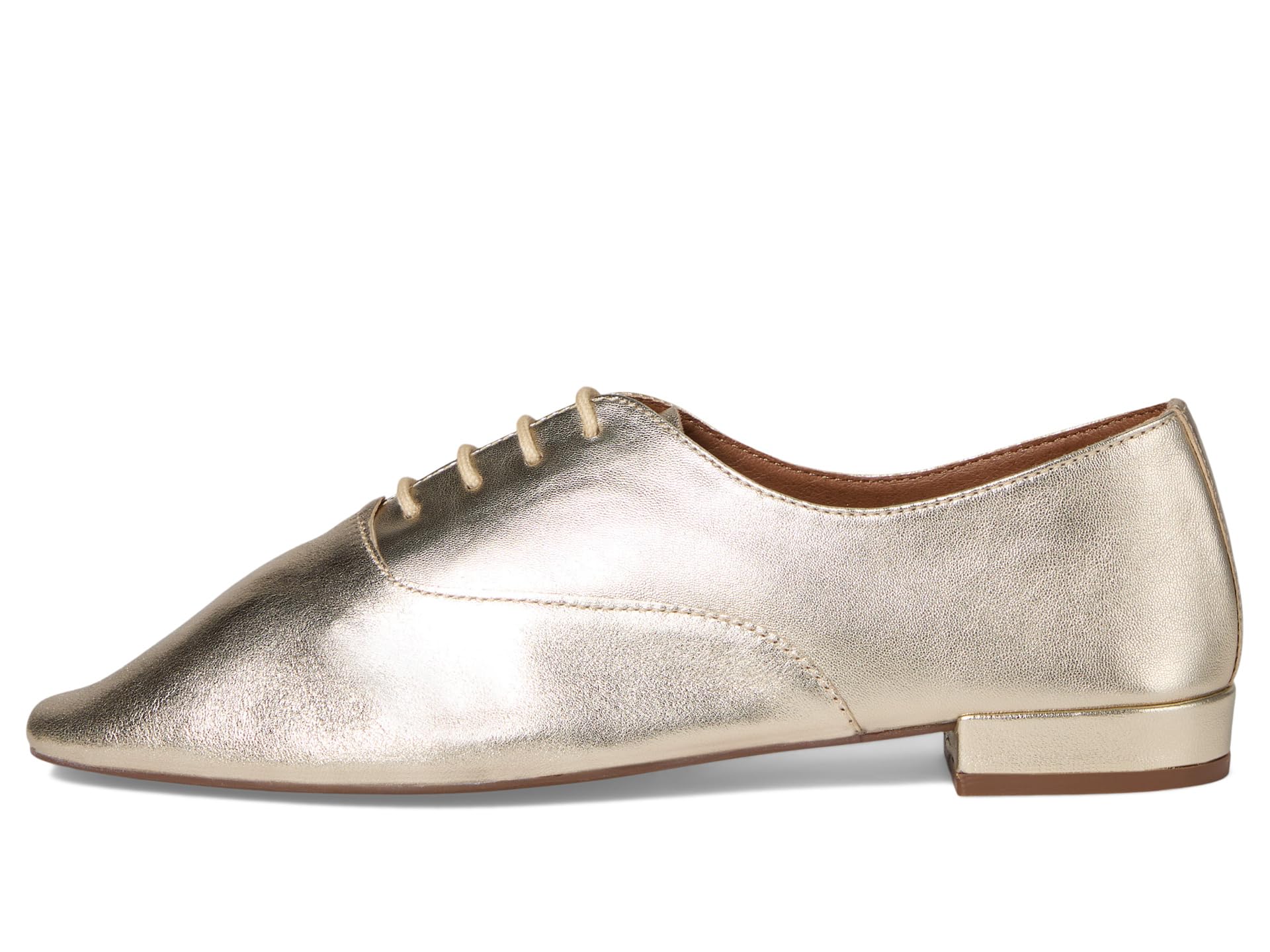Оксфорды Seychelles Starlet Metallic Oxford, цвет Light Gold — фото 4