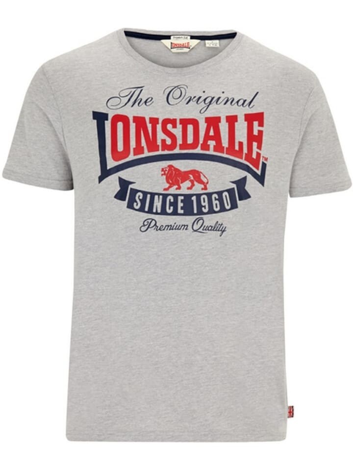 

Футболка Lonsdale T-Shirt, серый