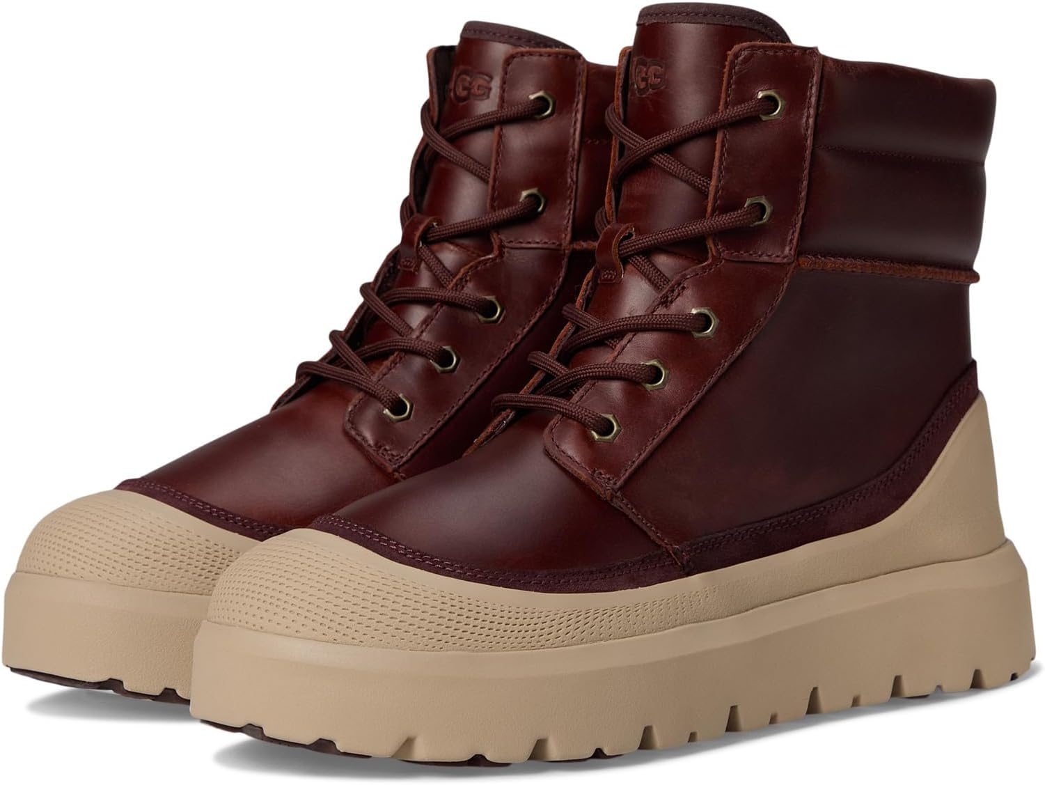 

Ботинки UGG Men's Neumel High Weather Hybrid, Cordovan/White Pepper