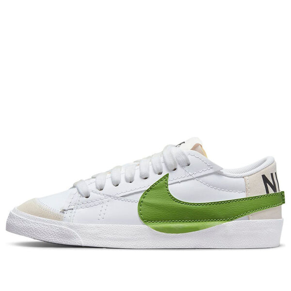

Кроссовки blazer low '77 jumbo 'white chlorophyll' Nike, белый