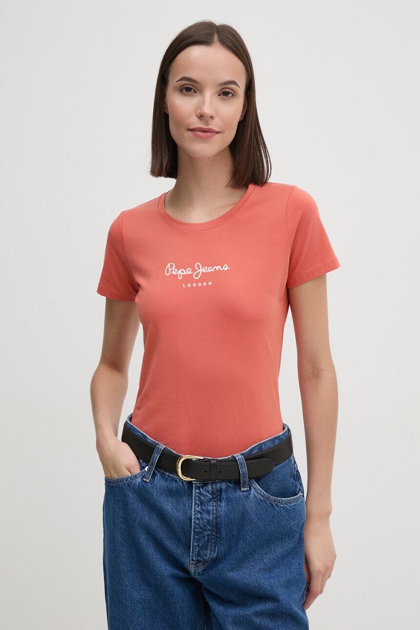 

Футболка Pepe Jeans NEW VIRGINIA SS N, оранжевый